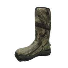 Camo Printing Rubber Boots Waterproof Insulated Rain and Winter Snow Hunting Boots for Men